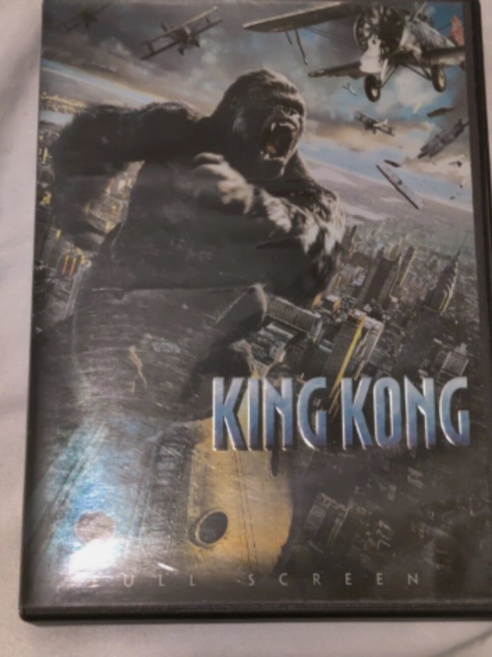 KING KONG - 2003 FULL SCREEN DVD - Adrian Brody, Jack Black, Naomi Watts